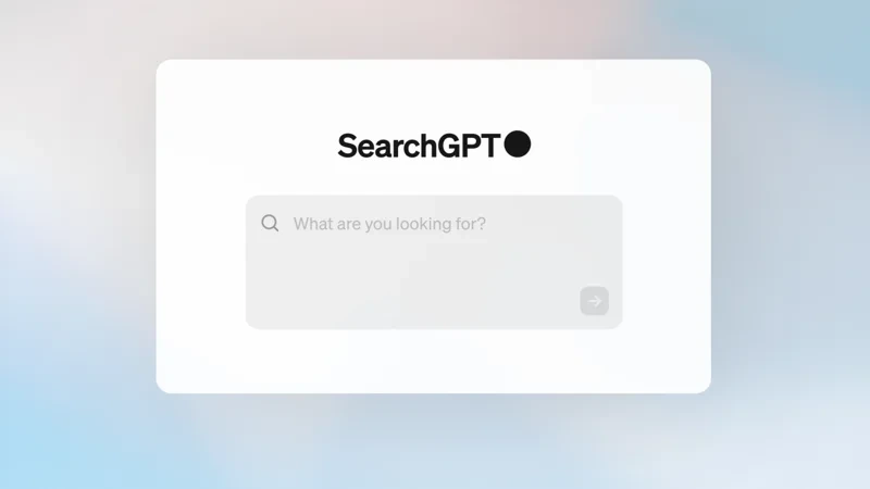 SearchGPT chatgpt